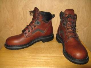 New $150 RED WING 926 Mens 6 Insulated Leather Work Boot Plain Toe 9 