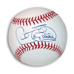 Cecil Fielder Signed Ball   with Big Daddy Inscription   Autographed 