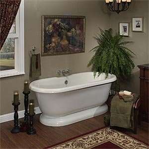  Le Elegant Bath Marquess 60 x 32 AcraStone Bathtub with 