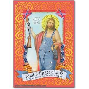  Funny Birthday Card St. Billy Joe Of Bob Humor Greeting 