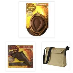 Indiana Jones Child Costume Kit with Hat, Whip, Satchel 