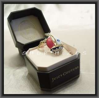 AUTHENTIC JUICY COUTURE 2011 PAVE SAILBOAT CHARM NIB  