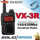 Yaesu VX 3R DUAL BAND VHF & UHF radio VX3R transceive​r