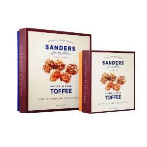 Sanders Woodward Butter Almond Toffee, 7 Ounce  Grocery 
