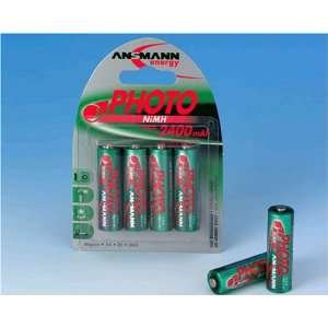 Ansmann 1.2V AA Rechargeable NiMH Battery, 2400mAh, 4pc Pack. Fast 