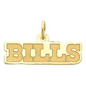  14K Gold NFL Buffalo Bills Charm: Sports & Outdoors