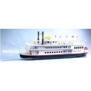  Creole Queen Wooden Boat Kit by Dumas: Toys & Games