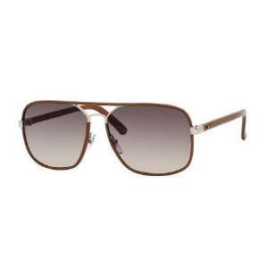  By Gucci Gucci 1943/S Collection Cuir Leather Finish Sunglasses 