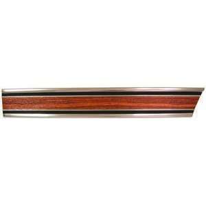   Chevy Truck Bed Molding, Lower Front LH, Wood (Short Bed): Automotive