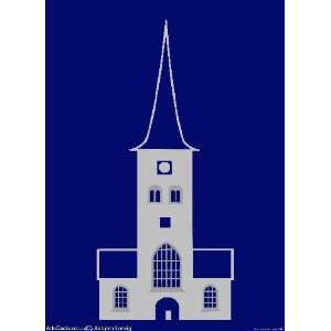   Print Asbjorn Lonvig   24x32 inches   Aarhus Cathedral