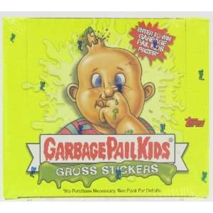   Kids Gross Stickers Trading Card Stickers Box 24 Packs: Toys & Games