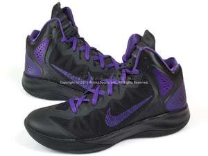 Nike Zoom Hyperenforcer Black/Club Purple 2012 Mens Basketball 487786 