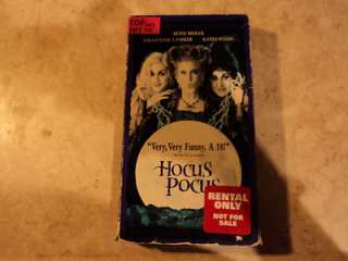 Hocus Pocus [VHS] Bette Midler, Sarah Jessica Parker, Kathy Najimy et 
