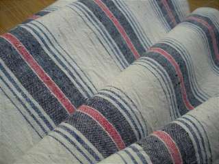 Antique Hand Woven Homespun Cotton Fabric Roll 4.5m/4.9 Yards  