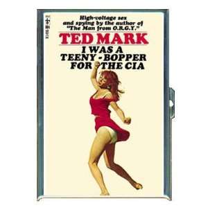TEENY BOPPER FOR THE CIA PULP ID CREDIT CARD WALLET CIGARETTE CASE 