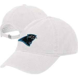   Panthers Womens  White  Adjustable Slouch Hat: Sports & Outdoors