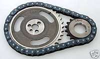 SBC CHEVY RETRO FIT SINGLE ROLLER TIMING CHAIN 3 202S  