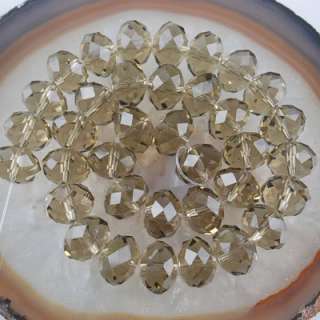 4X6mm Crystal Faceted Loose beads 100pcs L2703  