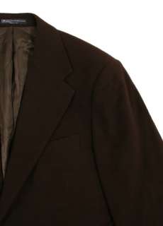 Ralph Lauren Polo Brown Cashmere Blazer Jacket 44 L New $2095  