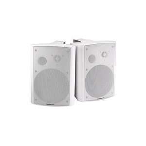  Brand New 2 Way Active Wall Mount Speakers (Pair)   20W 