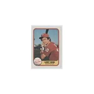  1981 Fleer #2   Larry Bowa Sports Collectibles
