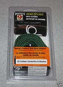 NEW Hoppes Boresnake Rifle Bore Cleaner .22 Caliber  