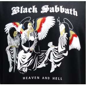  Black Sabbath Heaven and Hell Tour T shirt Vintage Vtg Dio 