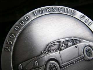 250.000 PORSCHE 911   JUBILEE SONDERSERIE BADGE 1987  