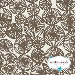  Feather N Stitch by Sarah Watts   Nest Brown (110.101.07.2 