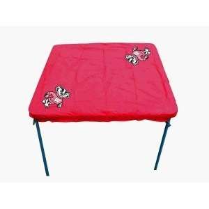  Wisconsin Badgers Card Table Cover: Sports & Outdoors