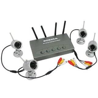 4GHz Wireless 4 Channel Standalone Network Home Digital Surveillance 