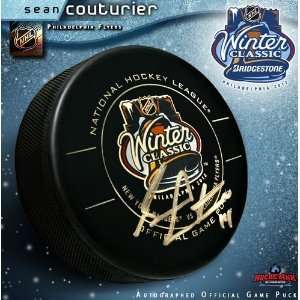  Sean Couturier 2012 Winter Classic Autographed/Hand Signed 