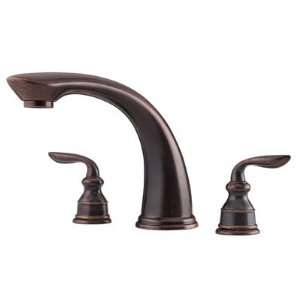   CBXU Avalon Double Handle Roman Tub Trim Rustic Bron