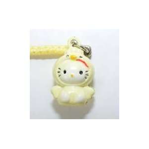  Hello Kitty in Chicken Costume Bell Straps, Charms or 