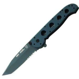   Knife and Tool M16 14LE Law Enforcement Combo Edge Black Blade Knife