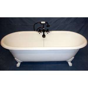  Leg Tub by Cambridge Plumbing   71DoubleH in Chrome