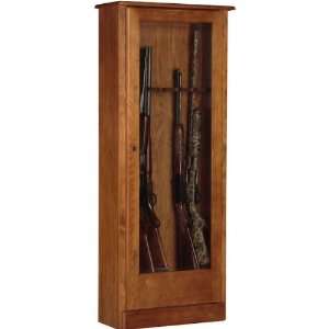   Furniture Classics 10 Gun Wooden Gun Cabinet: Sports & Outdoors