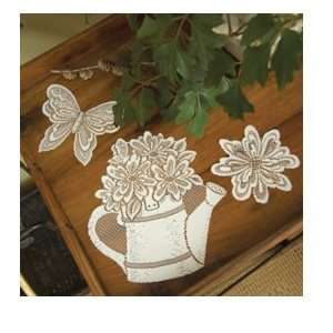  Butterfly Garden Lace Window Alert