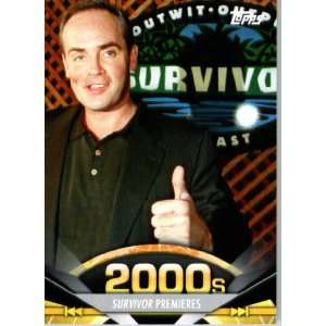  2011 Topps American Pie Card #180 Survivor Premieres 