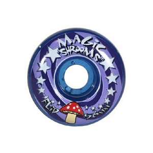  Flip Magic Mushrooms Blue/Clear 56mm Wheels Sports 