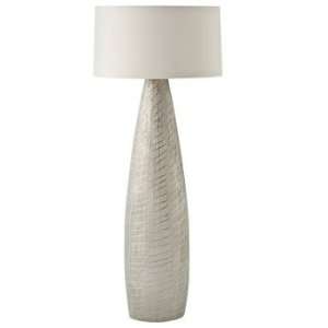  Arteriors Caren Silver Mesh Porcelain Floor Lamp