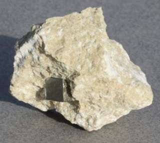 AAA+ Pyrite in Matrix Cubic PYRITE Crystal   Spain  