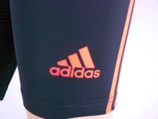 Adidas Adizero Mens Medium M Shorts Tights Running Soccer Black Red 