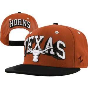 Texas Longhorns Blockbuster Adjustable Snapback Hat:  