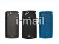 11Accessory Leather Case Silicon Skin Charger for Sony Ericsson Xperia 