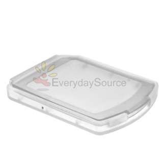 Clear Rubber Case+Screen Protector+Clear Card Game Plastic Case for 