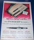 1951 eversharp 14k gold point fountain pen pencil gift set