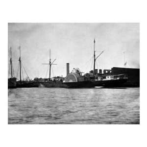 Hampton Roads, VA, U.S.S. Malvern, Civil War Premium Poster Print 