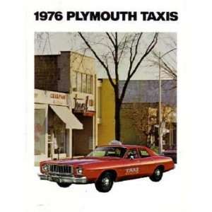    1976 PLYMOUTH TAXI Sales Brochure Literature Book: Automotive