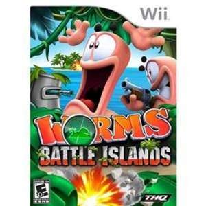  Worms Battle Island   Nintendo Wii Electronics